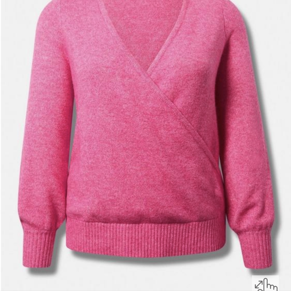 Torrid 5X Vegan Cashmere V neck